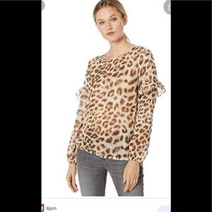 Wrangler leopard print blouse
